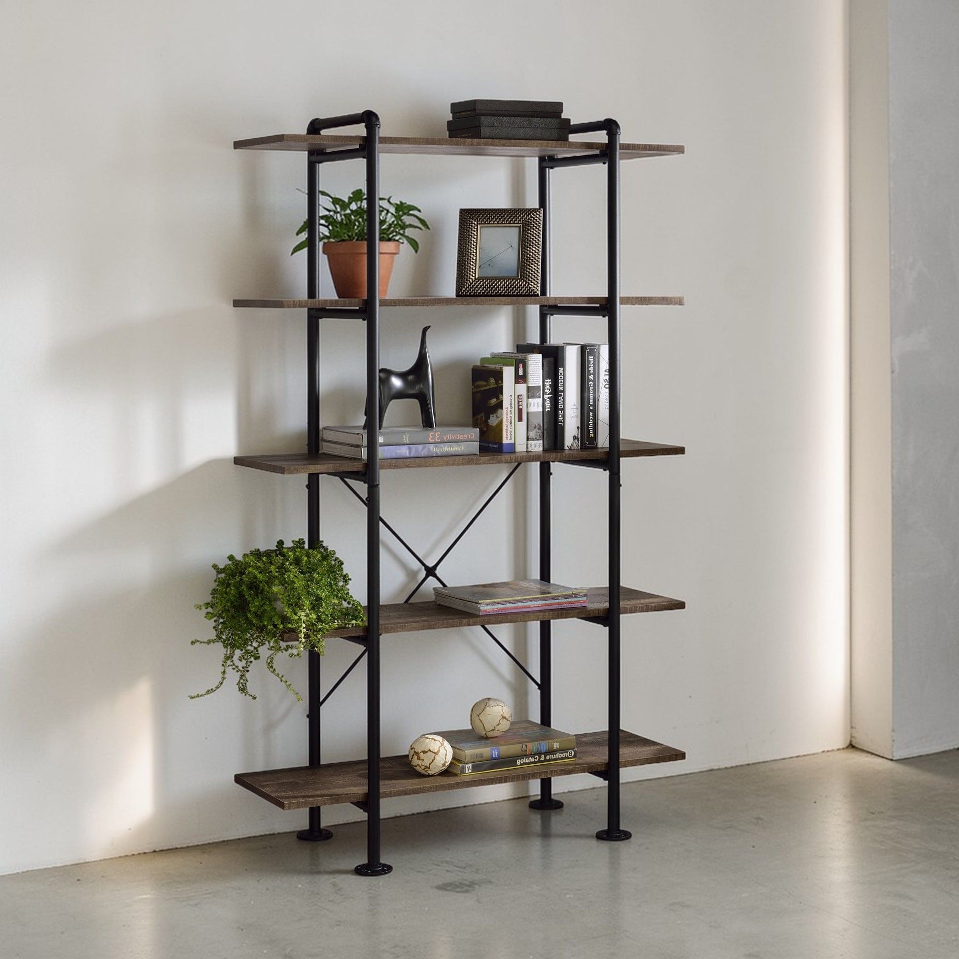 Nefo - Bookshelf - Oak - The Sleep Loft - Online Mattress Showroom NYC