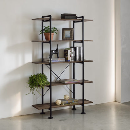Nefo - Bookshelf - Oak - The Sleep Loft - Online Mattress Showroom NYC