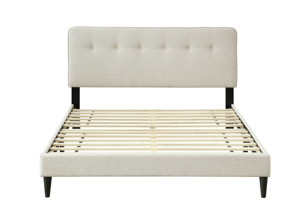 Upholstered Bed Compact With USB - The Sleep Loft - Online Mattress Showroom NYC