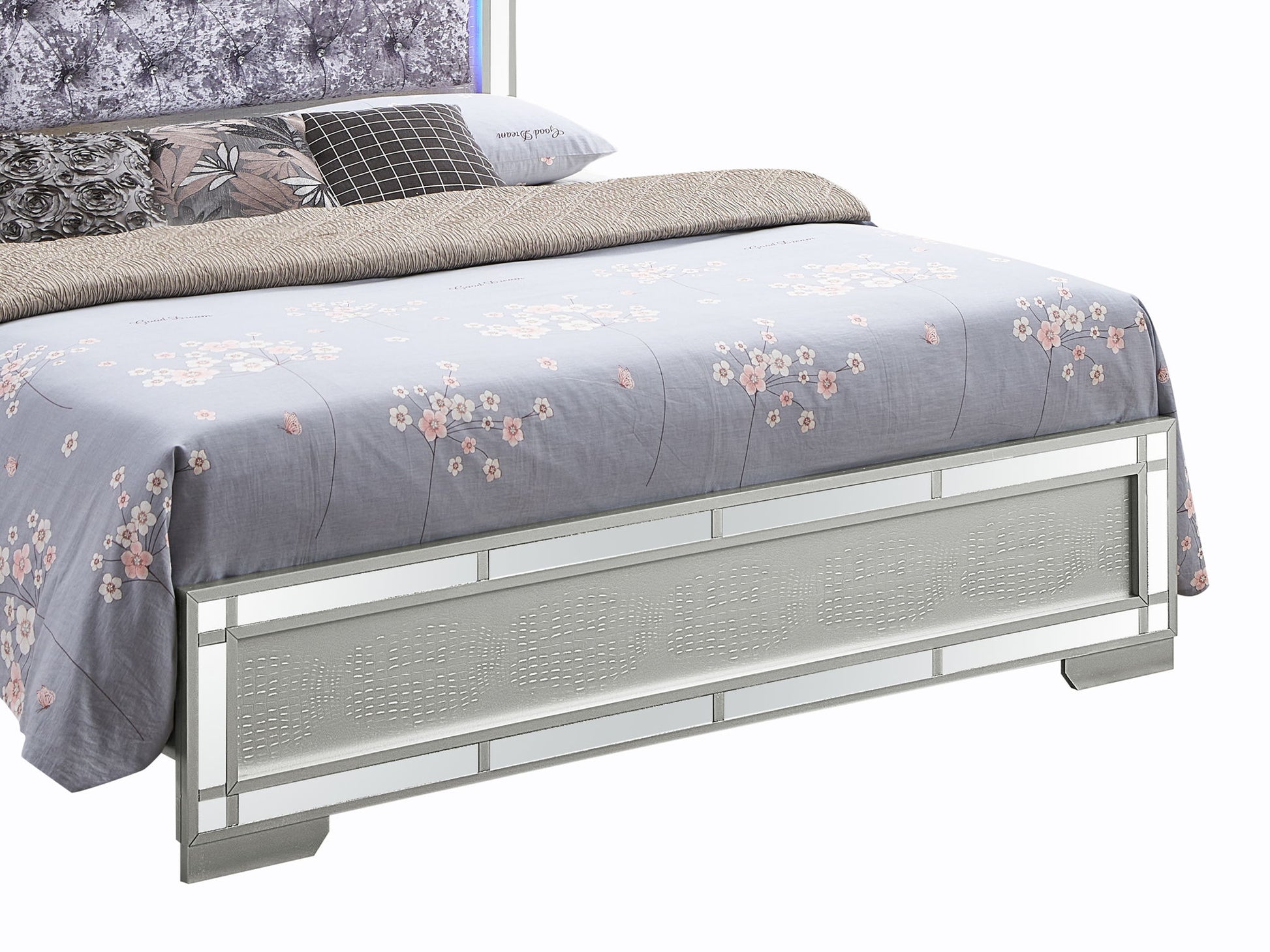Madison - Upholstered Bed With LED - The Sleep Loft - Online Mattress Showroom NYC