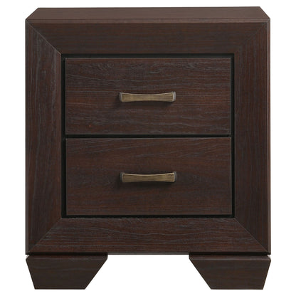 Copper - 2 Drawer Rectangular Nightstand - The Sleep Loft - Online Mattress Showroom NYC