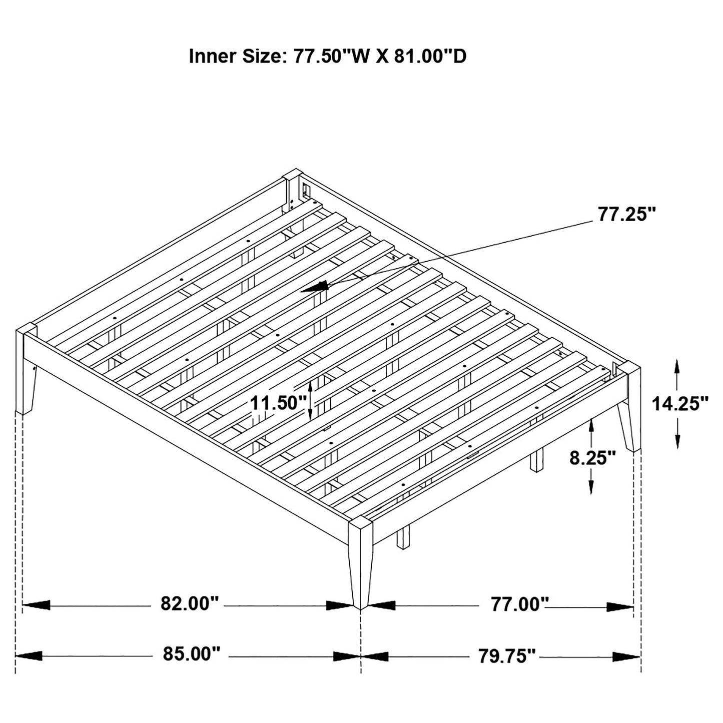 Hounslow - Platform Bed - The Sleep Loft - Online Mattress Showroom NYC