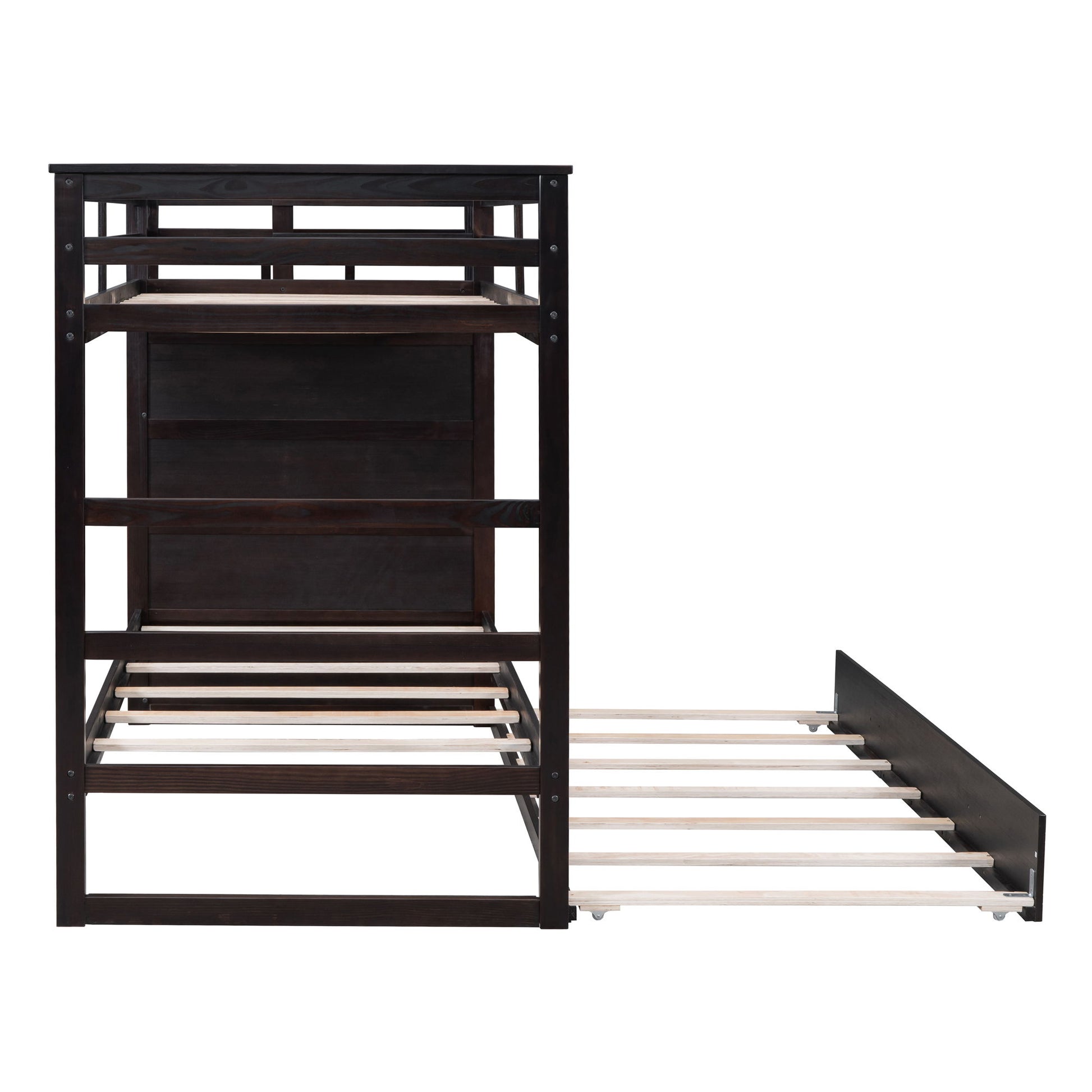 Bunk Bed With Trundle And Staircase - The Sleep Loft - Online Mattress Showroom NYC