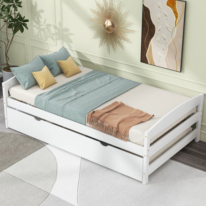 Platform Bed With Trundle - The Sleep Loft - Online Mattress Showroom NYC
