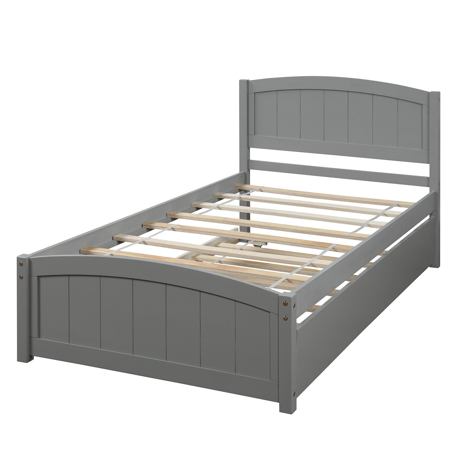 Platform Bed & Headboard, Footboard And Wood Slat Support - The Sleep Loft - Online Mattress Showroom NYC