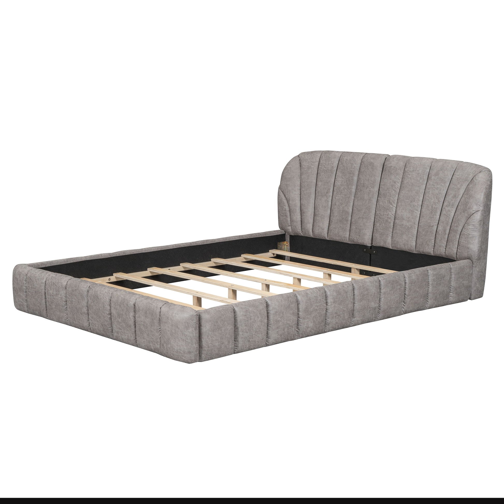 Elegant Design Upholstered Platform Bed - The Sleep Loft - Online Mattress Showroom NYC