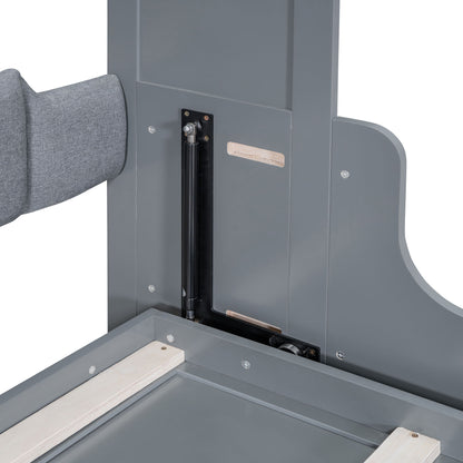 Murphy Wall Bed With Cushion, Space Saving Design, And Construction - The Sleep Loft - Online Mattress Showroom NYC