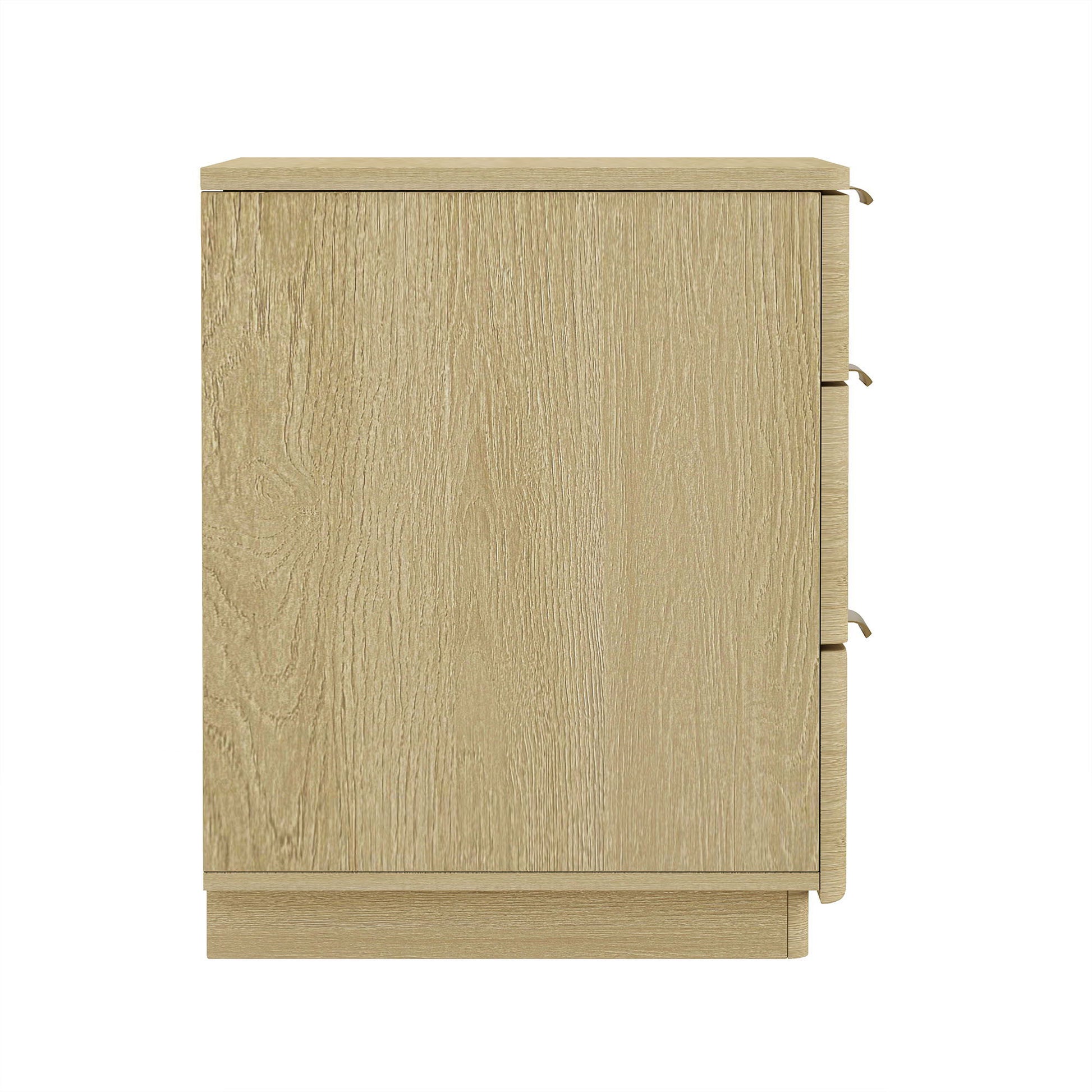 Payton - Nightstand With 3 Drawers - Oak - The Sleep Loft - Online Mattress Showroom NYC