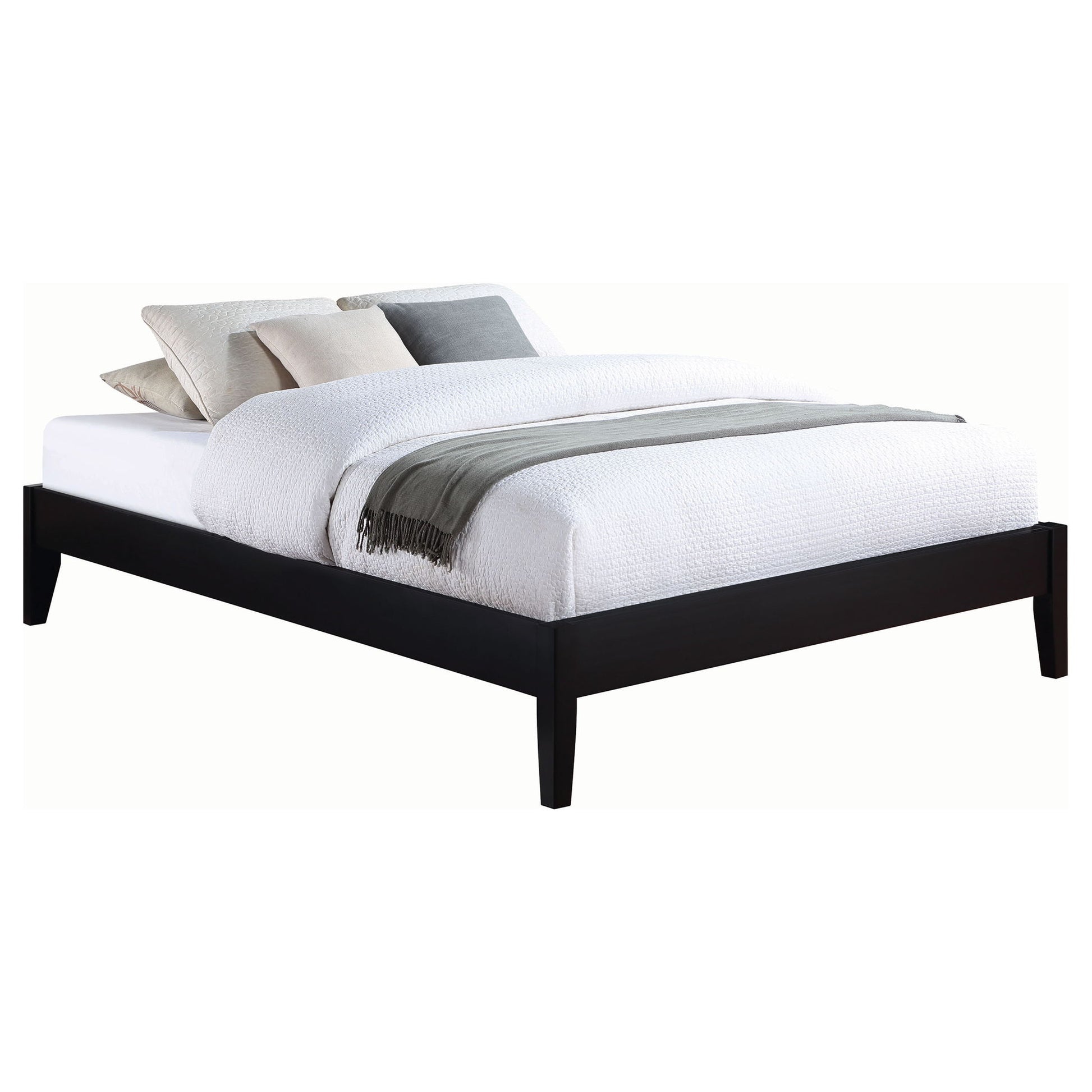 Ridgeview - Queen Storage Panel Bed With Low Profile Design - Black - The Sleep Loft - Online Mattress Showroom NYC