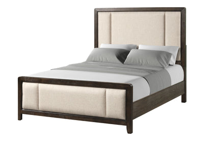 Upholstered Headboard & Footboard With Traditional Styling Bed - The Sleep Loft - Online Mattress Showroom NYC