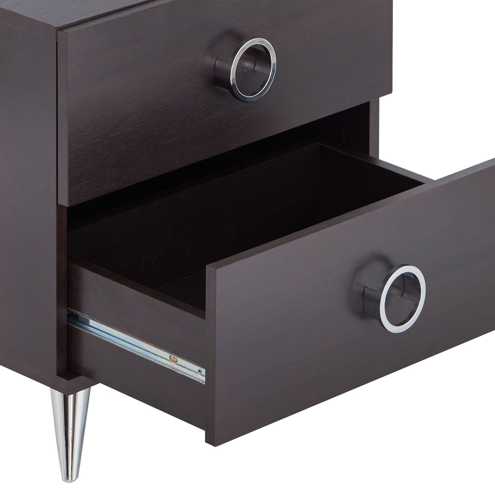 Elms - Accent Table - Espresso - The Sleep Loft - Online Mattress Showroom NYC