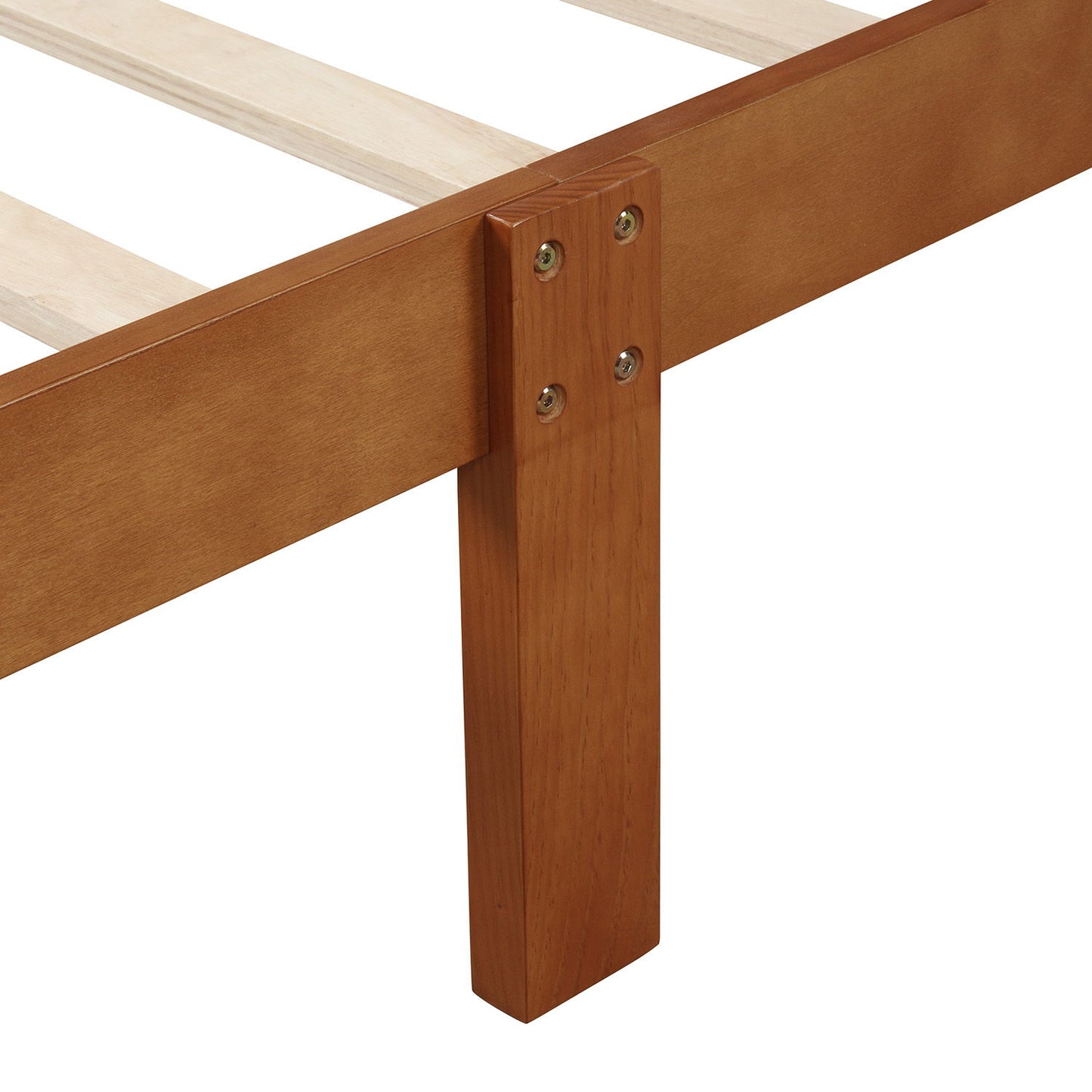 Platform Bed Frame Mattress Foundation Sleigh Bed With Headboard / Footboard / Wood Slat Suppor - The Sleep Loft - Online Mattress Showroom NYC
