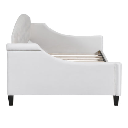Modern Tufted Button Daybed - The Sleep Loft - Online Mattress Showroom NYC
