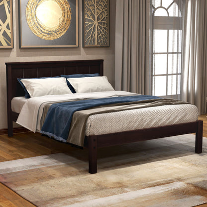 Platform Bed Frame With Headboard - The Sleep Loft - Online Mattress Showroom NYC