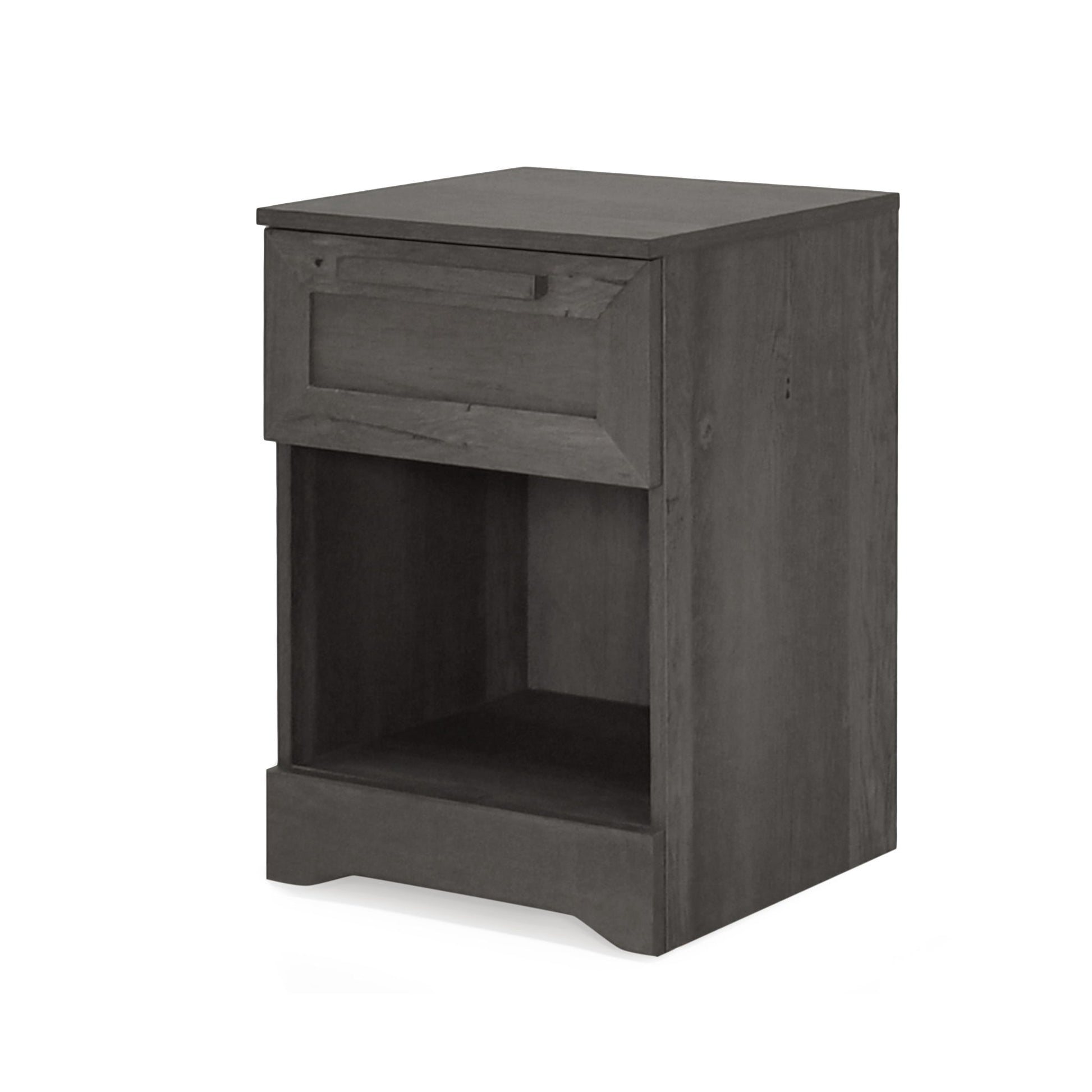 Broxon - Rustic Drawer Nightstand - The Sleep Loft - Online Mattress Showroom NYC