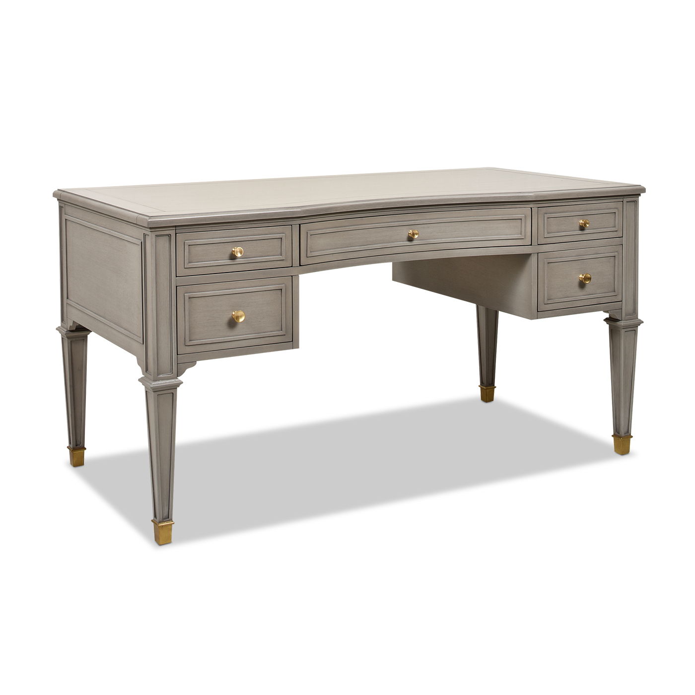 Dauphin - 5 Drawer Executive Desk - The Sleep Loft - Online Mattress Showroom NYC