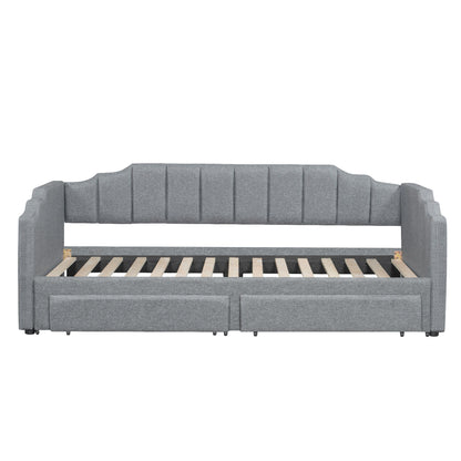 Extendable Daybed With LED Light And 2 Storage Drawers - The Sleep Loft - Online Mattress Showroom NYC