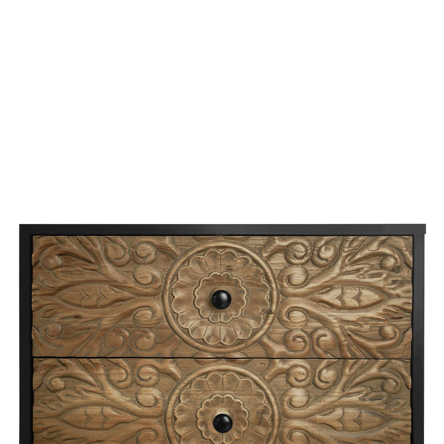 3 Drawer Cabinet, Suitable For Bedroom - Black - The Sleep Loft - Online Mattress Showroom NYC