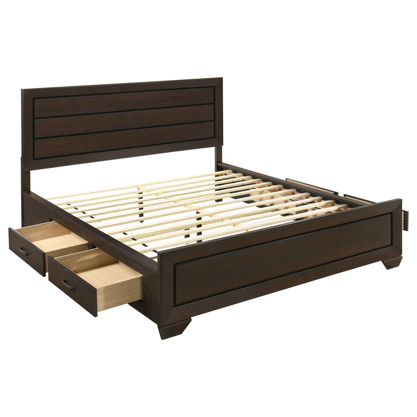 Holmgren - Panel Bed With Side Drawers