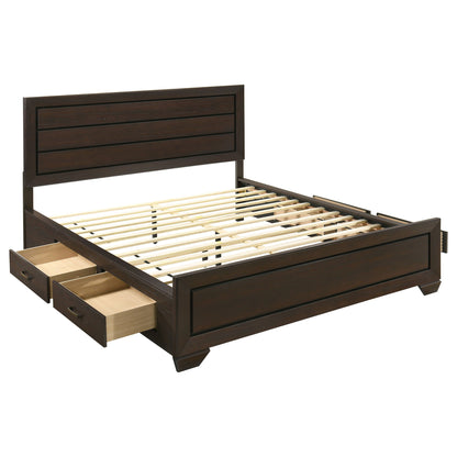 Holmgren - Panel Bed With Side Drawers