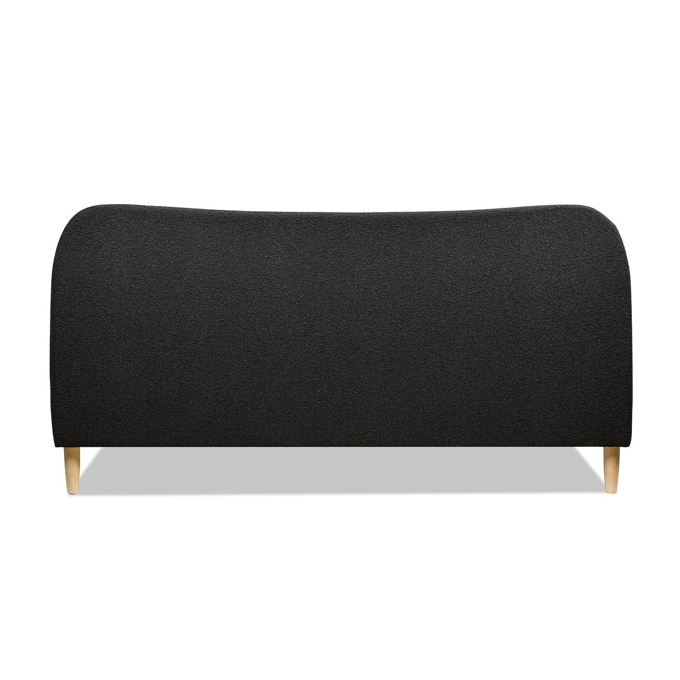 Roman - Curved Headboard Upholstered Platform Bed - The Sleep Loft - Online Mattress Showroom NYC