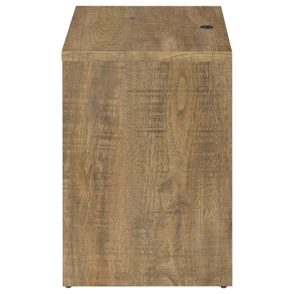 Geary - 2 Drawer Nightstand With LED Lights And USB Charging Ports - The Sleep Loft - Online Mattress Showroom NYC