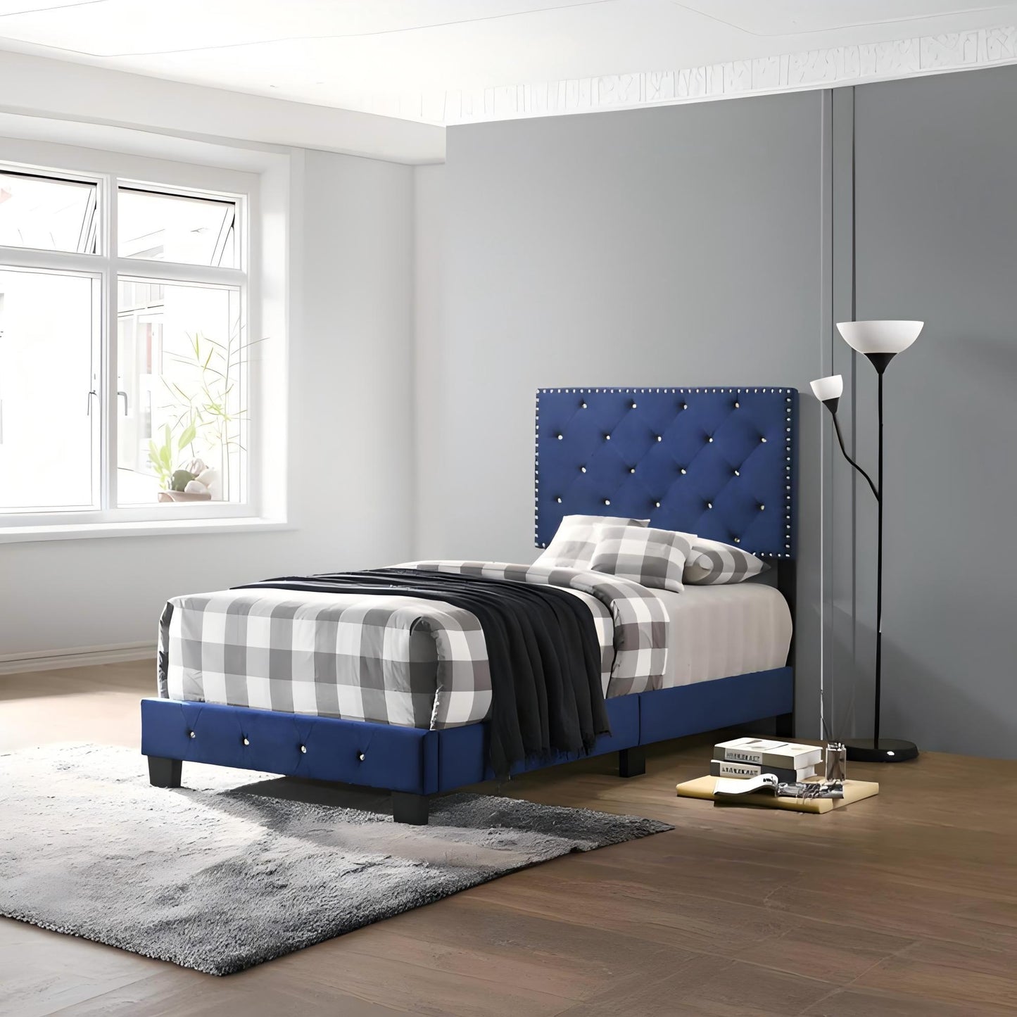 Luxurious Upholstered Bed - The Sleep Loft - Online Mattress Showroom NYC