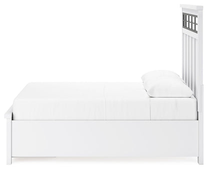 Ashbryn - Panel Storage Bed - The Sleep Loft - Online Mattress Showroom NYC