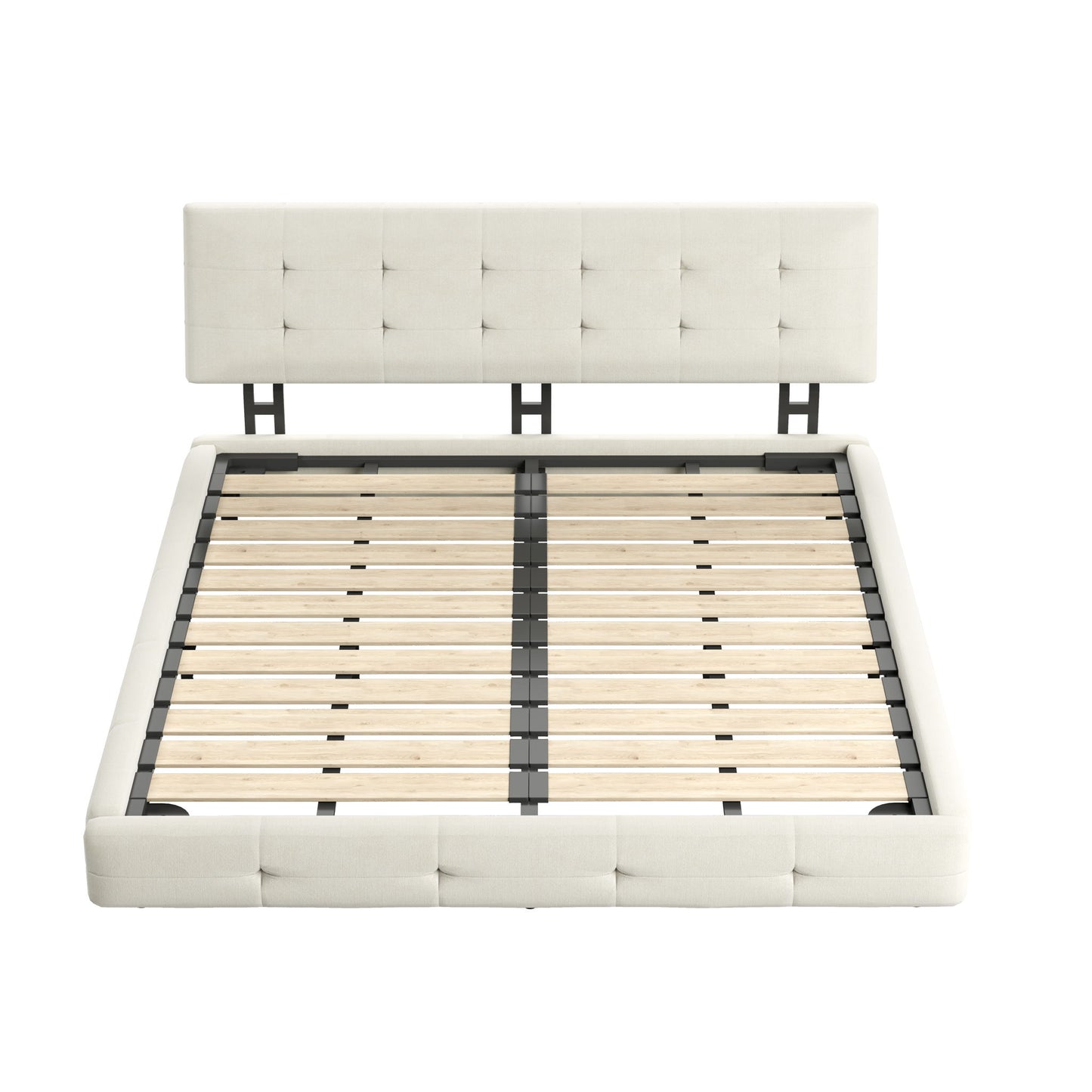 Tufted Headboard With Extra-Large Ultra-Soft Cloud Pillow Design - The Sleep Loft - Online Mattress Showroom NYC