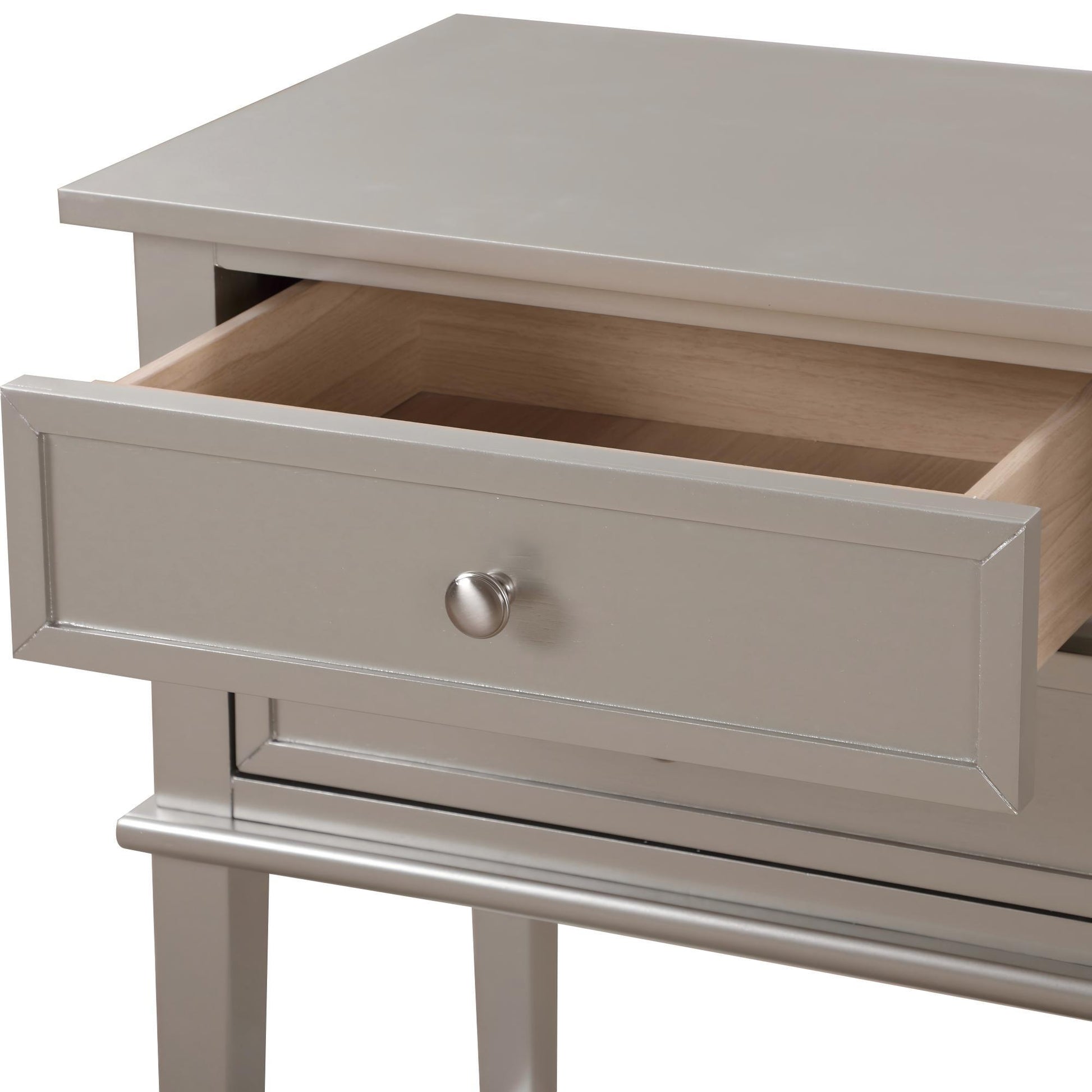 Vibrant Contemporary Nightstand - The Sleep Loft - Online Mattress Showroom NYC