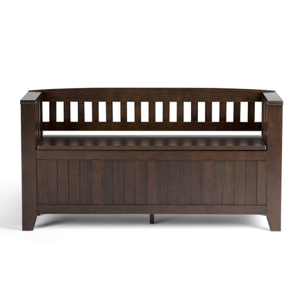 Acadian - Entryway Storage Bench, Handcrafted - The Sleep Loft - Online Mattress Showroom NYC