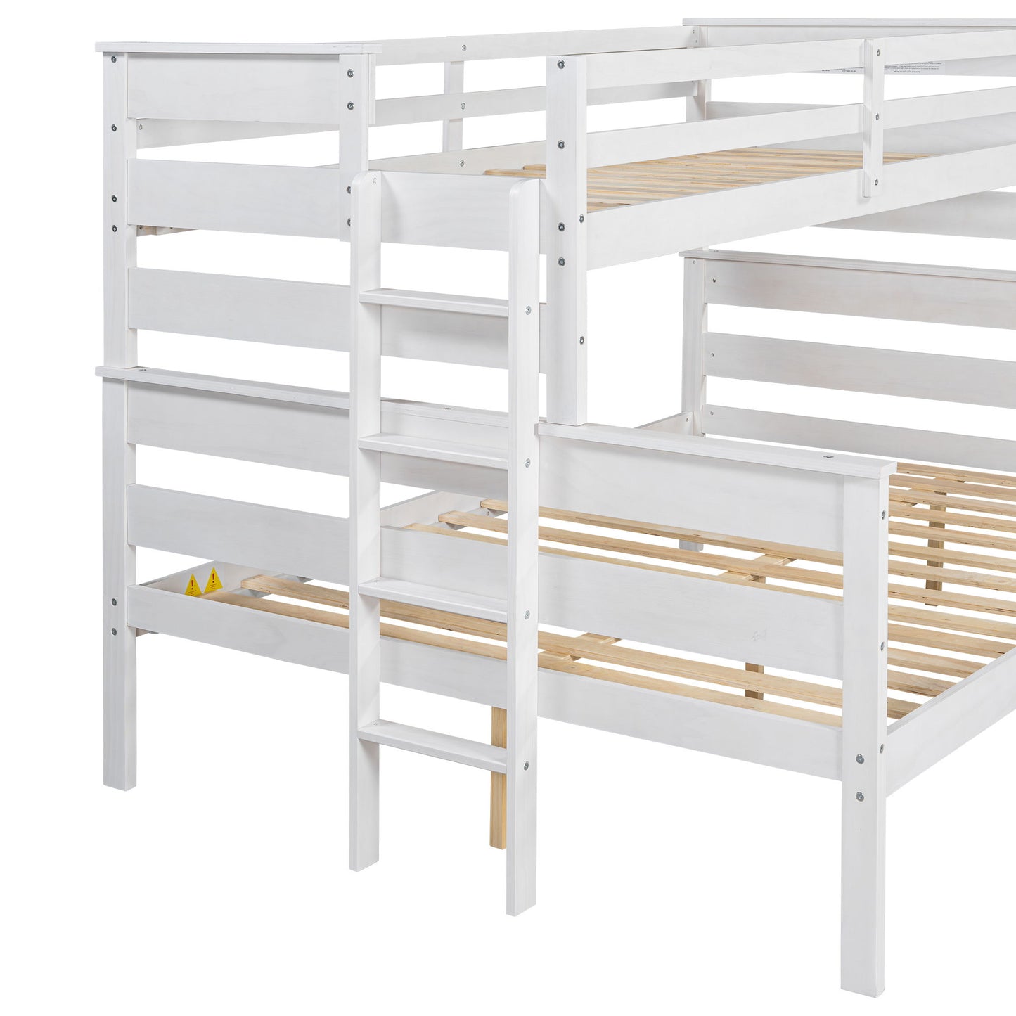Detachable Design Bunk Bed With Ladder - The Sleep Loft - Online Mattress Showroom NYC