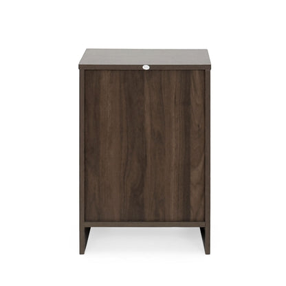 Broxon - Rustic Drawer Nightstand - The Sleep Loft - Online Mattress Showroom NYC