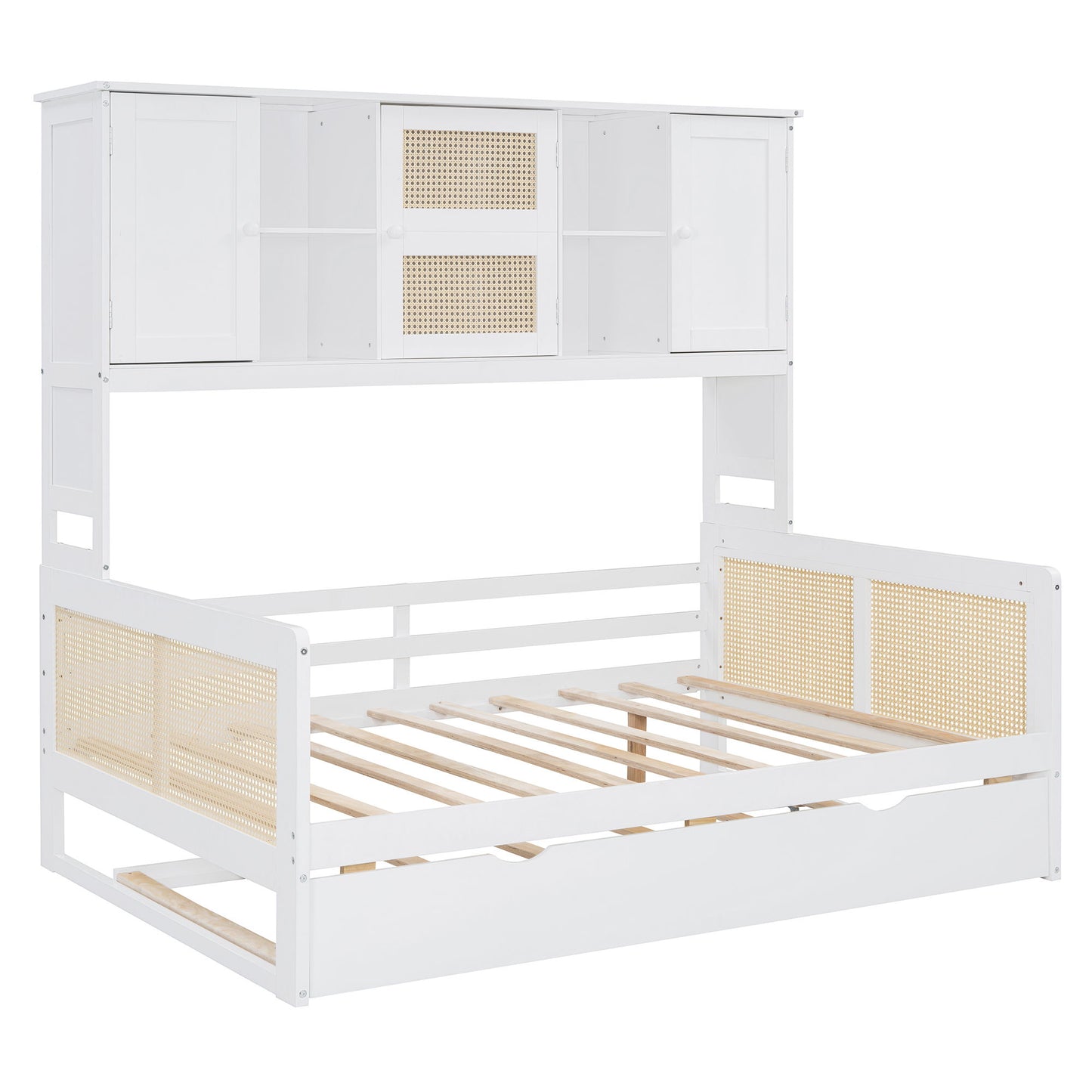 Daybed And All In One Cabinet And Shelf - The Sleep Loft - Online Mattress Showroom NYC