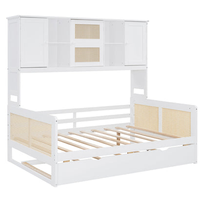 Daybed And All In One Cabinet And Shelf - The Sleep Loft - Online Mattress Showroom NYC