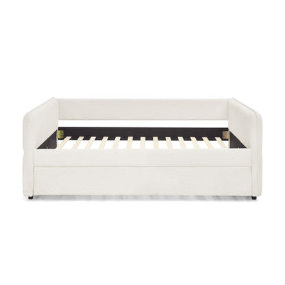 Upholstered Daybed With Pop Up Trundle - The Sleep Loft - Online Mattress Showroom NYC