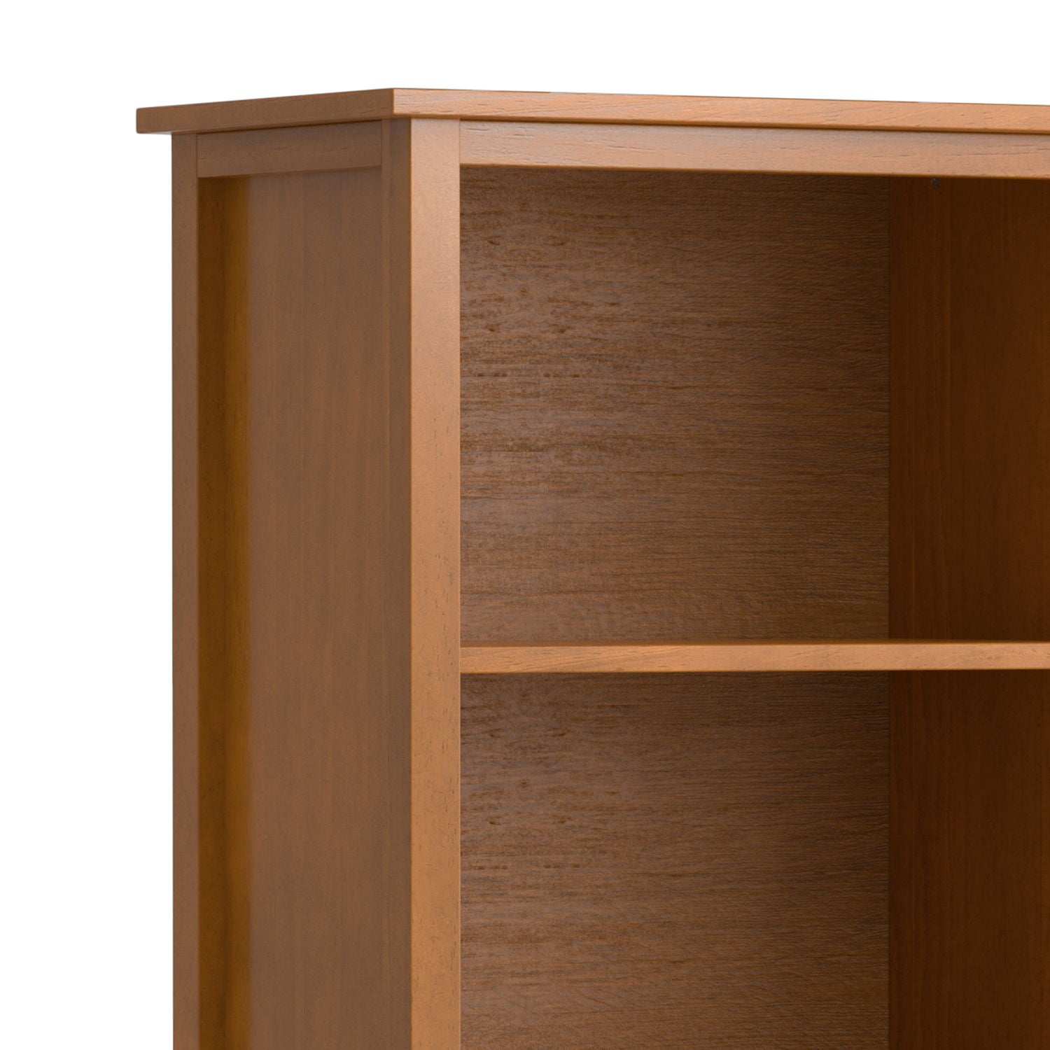 Warm Shaker - 5 Shelf Bookcase - The Sleep Loft - Online Mattress Showroom NYC