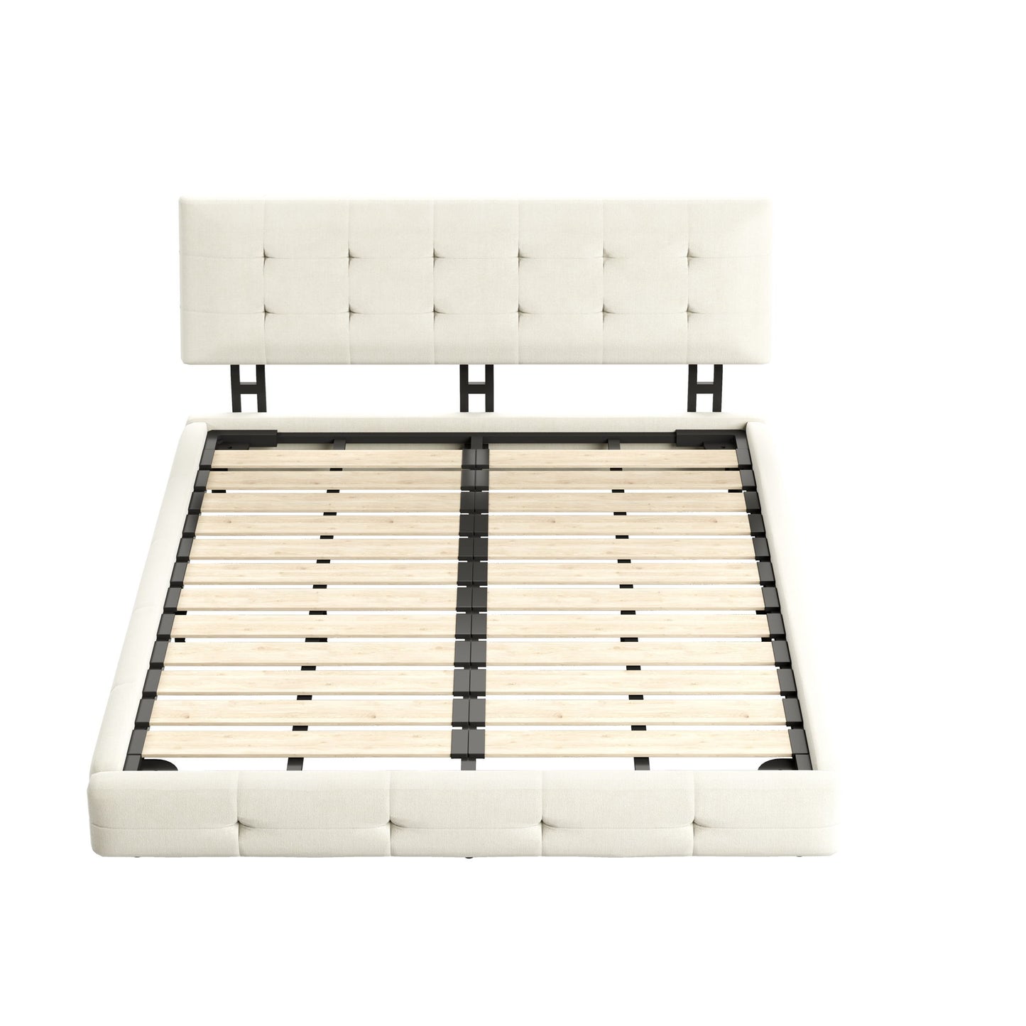 Tufted Headboard With Extra-Large Ultra-Soft Cloud Pillow Design - The Sleep Loft - Online Mattress Showroom NYC