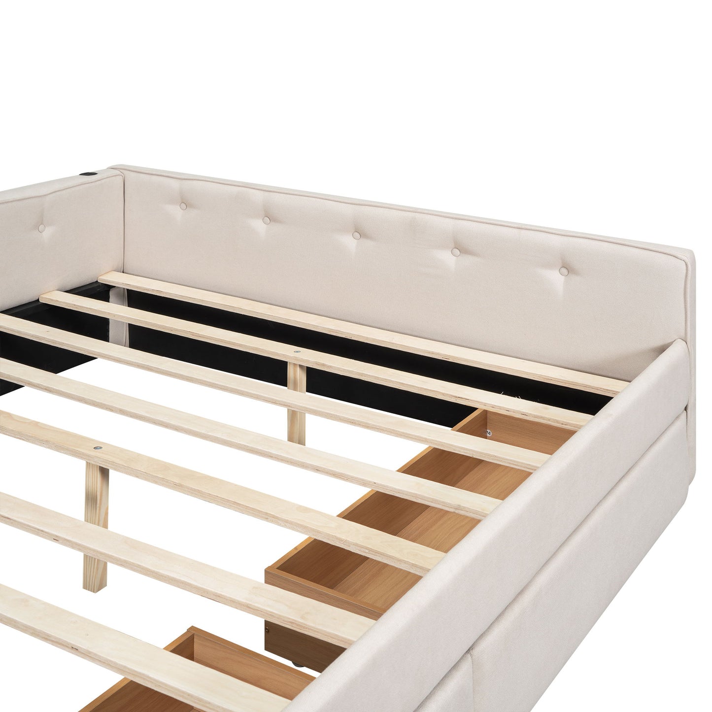 Platform Bed With USB Ports - The Sleep Loft - Online Mattress Showroom NYC