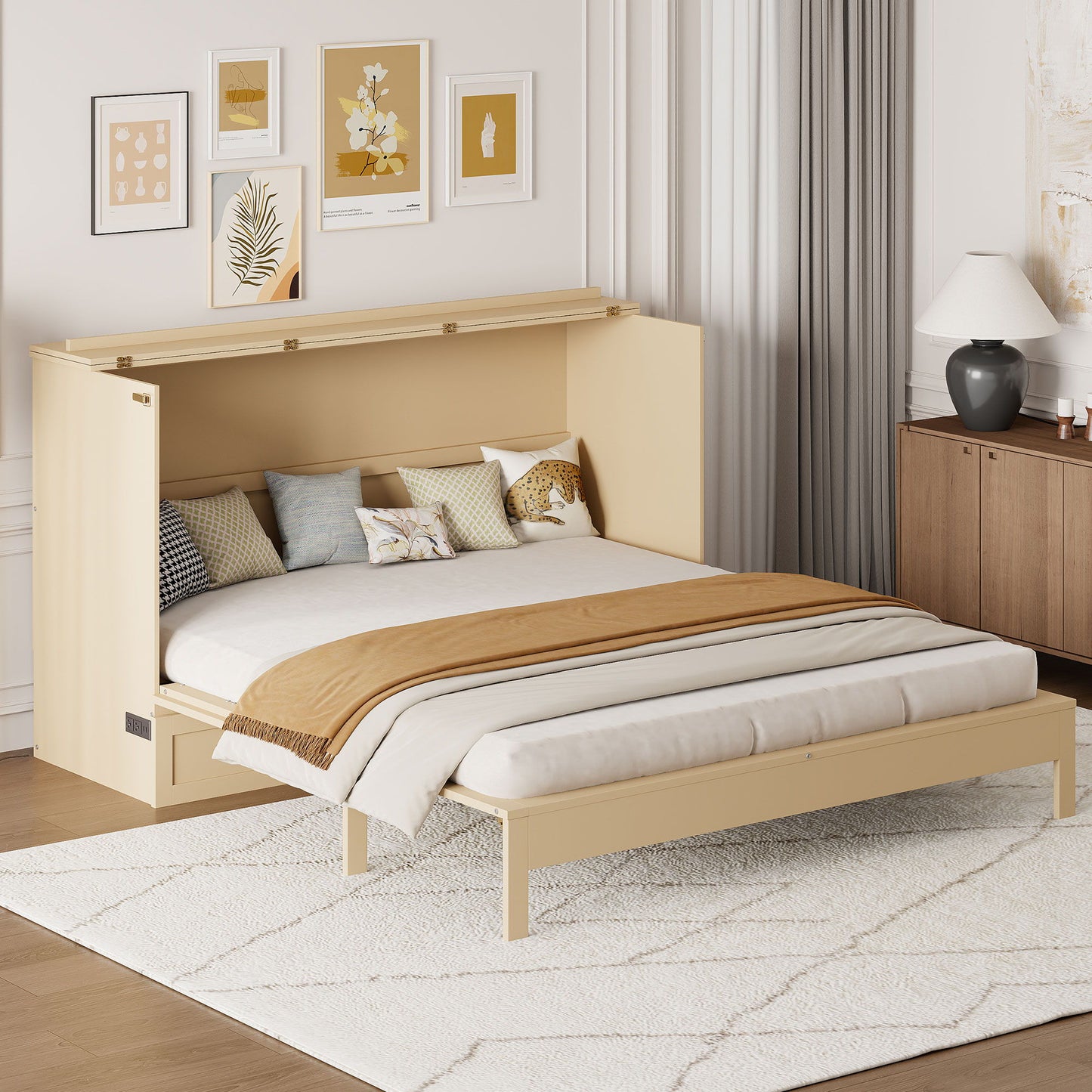 Murphy Bed With Large Drawers - The Sleep Loft - Online Mattress Showroom NYC