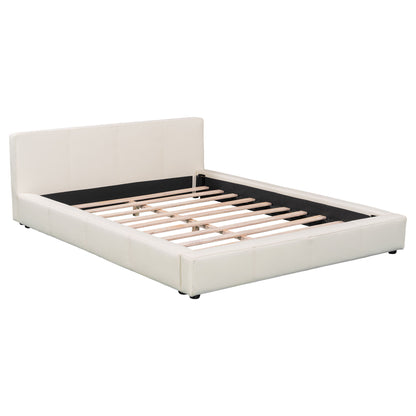 Stylish Upholstered Bed With Birch Wood Frame - The Sleep Loft - Online Mattress Showroom NYC
