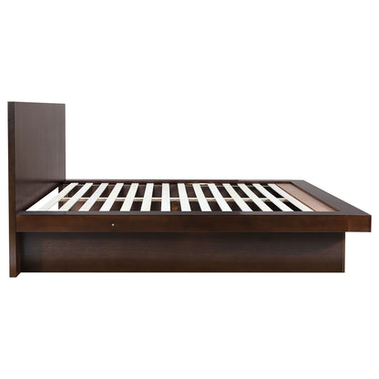 Tokyo - LED Panel Bed With Structured Headboard - The Sleep Loft - Online Mattress Showroom NYC