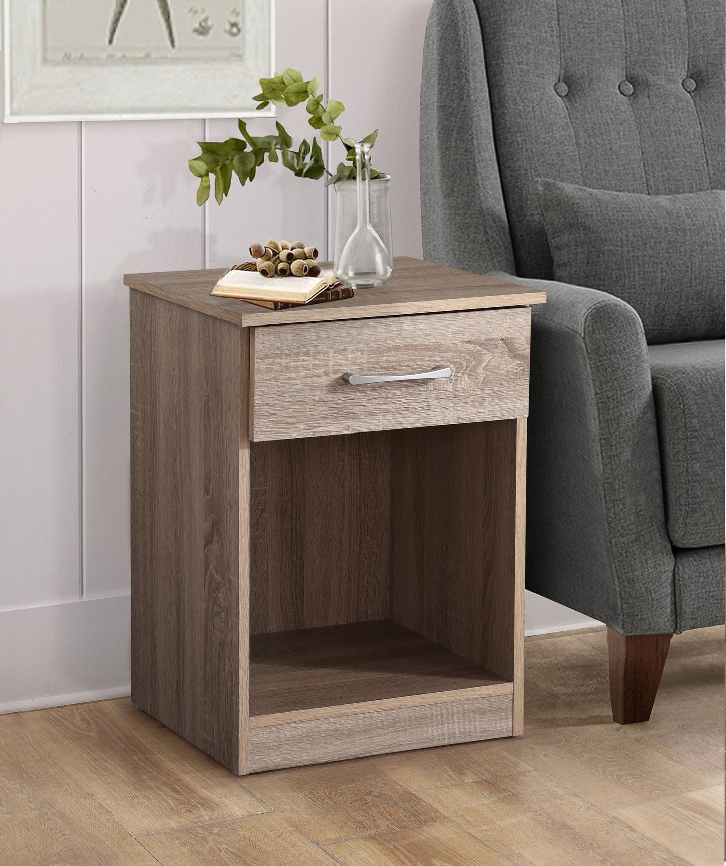 Lindsey - RTA Nightstand - The Sleep Loft - Online Mattress Showroom NYC