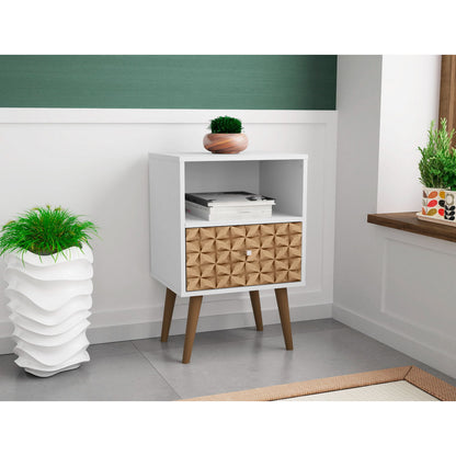 Liberty - Nightstand With 1 Drawer For Bedroom - The Sleep Loft - Online Mattress Showroom NYC