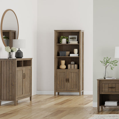 Lev - Bookcase - Smoky Brown - The Sleep Loft - Online Mattress Showroom NYC