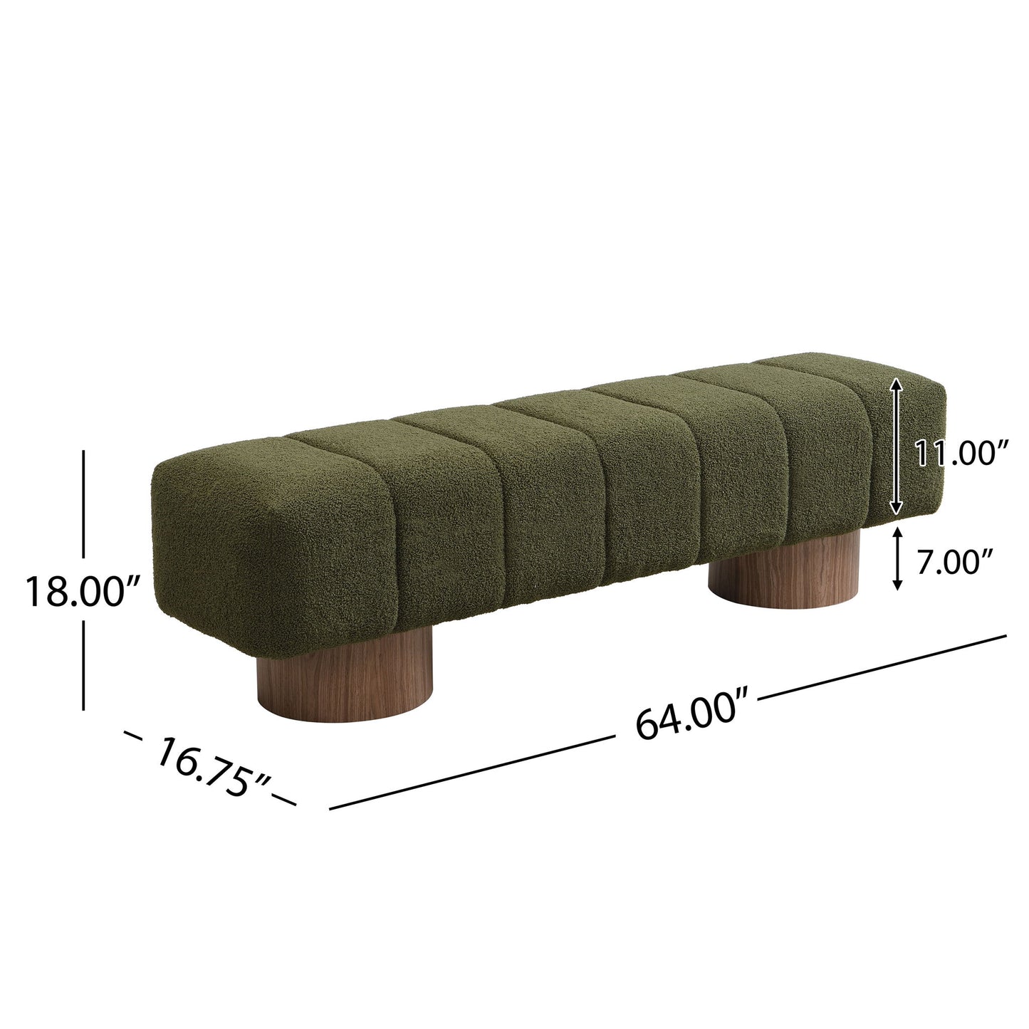 Upholstered Dining Bench For Dining Room - The Sleep Loft - Online Mattress Showroom NYC