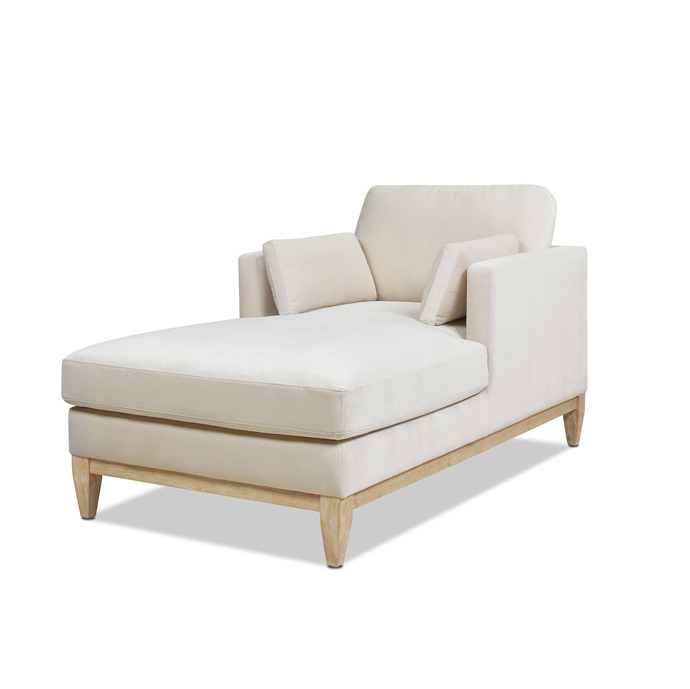 Knox - Modern Farmhouse Chaise Lounge Chair - The Sleep Loft - Online Mattress Showroom NYC