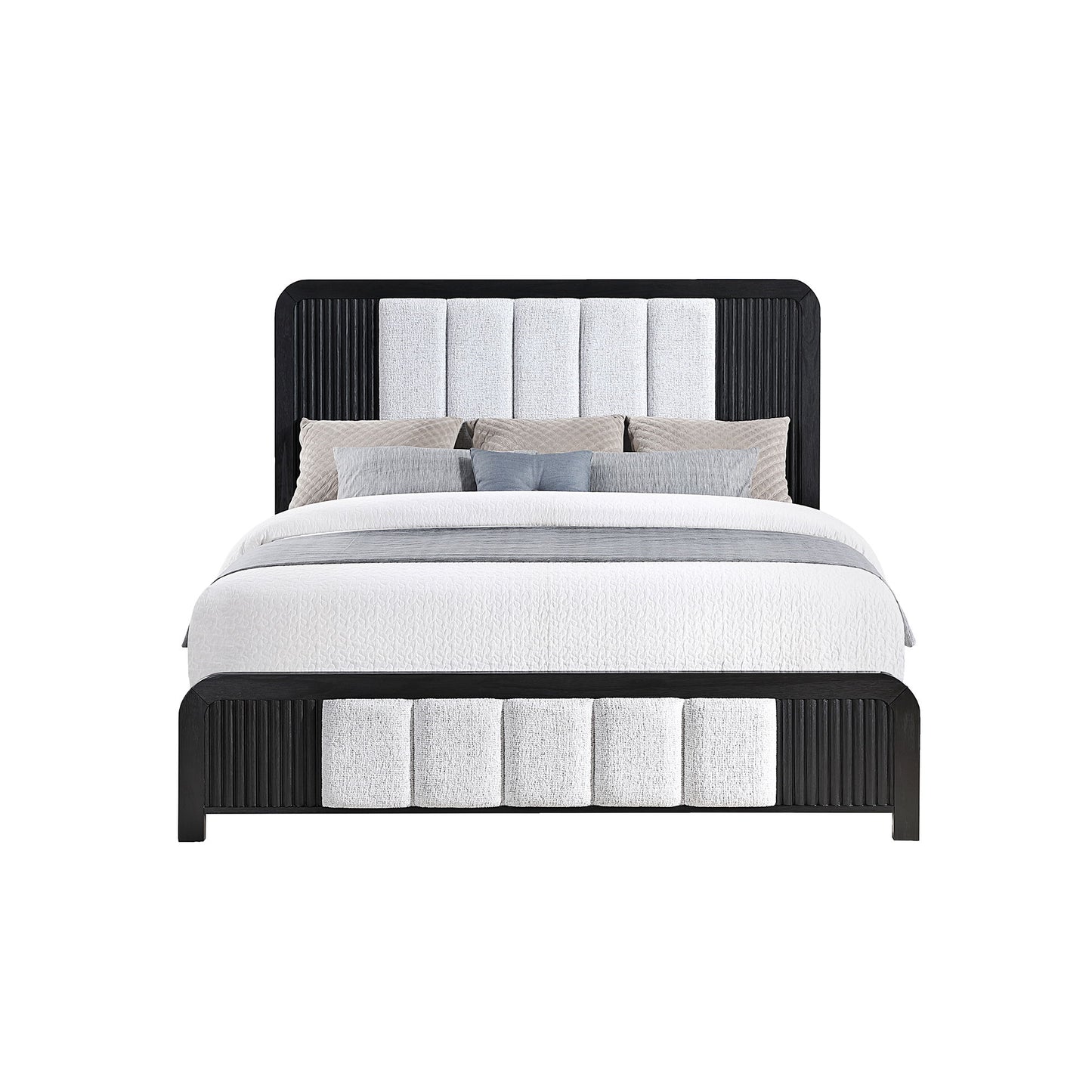 Beverly - Bed With Fluted Detailing - The Sleep Loft - Online Mattress Showroom NYC