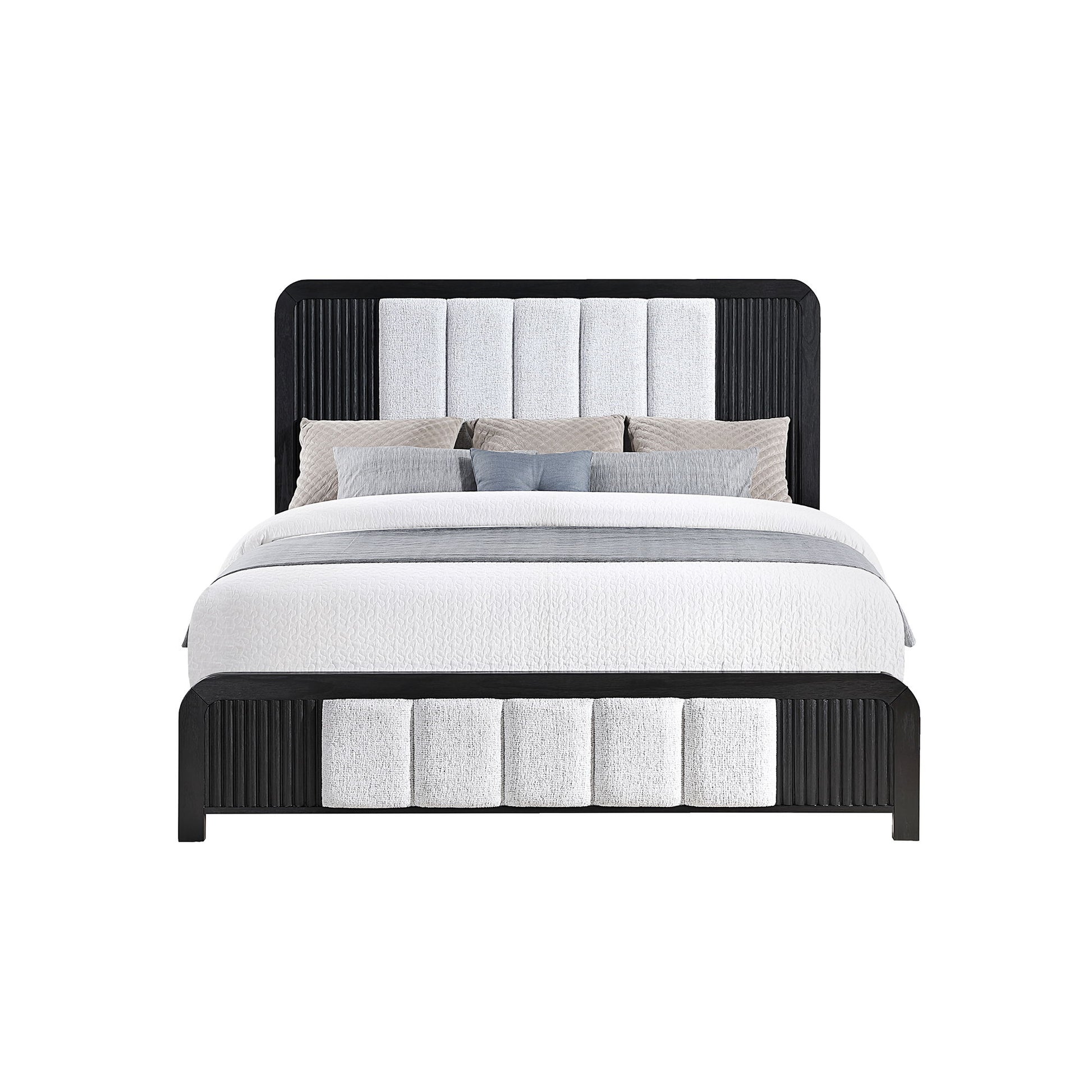 Beverly - Bed With Fluted Detailing - The Sleep Loft - Online Mattress Showroom NYC