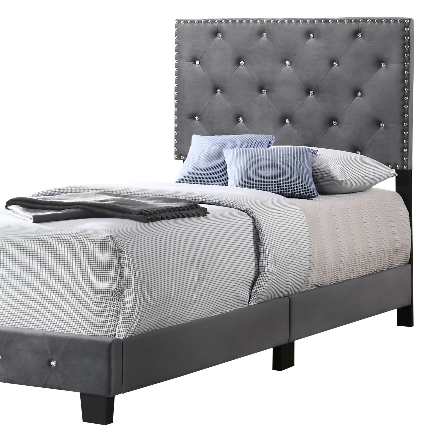 Luxurious Upholstered Bed - The Sleep Loft - Online Mattress Showroom NYC